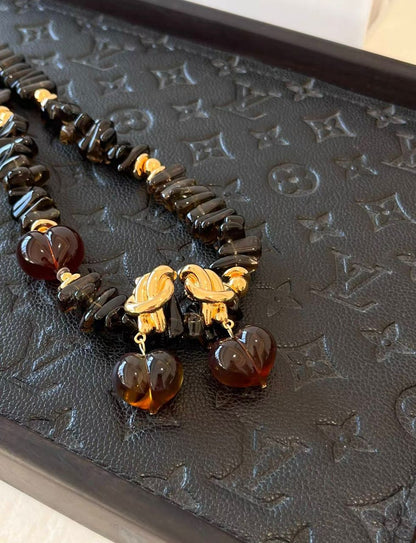Noir Ember Heart Bracelet