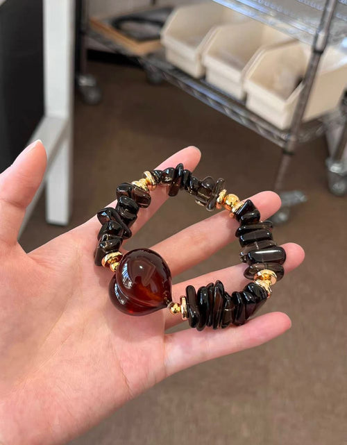 Noir Ember Heart Bracelet