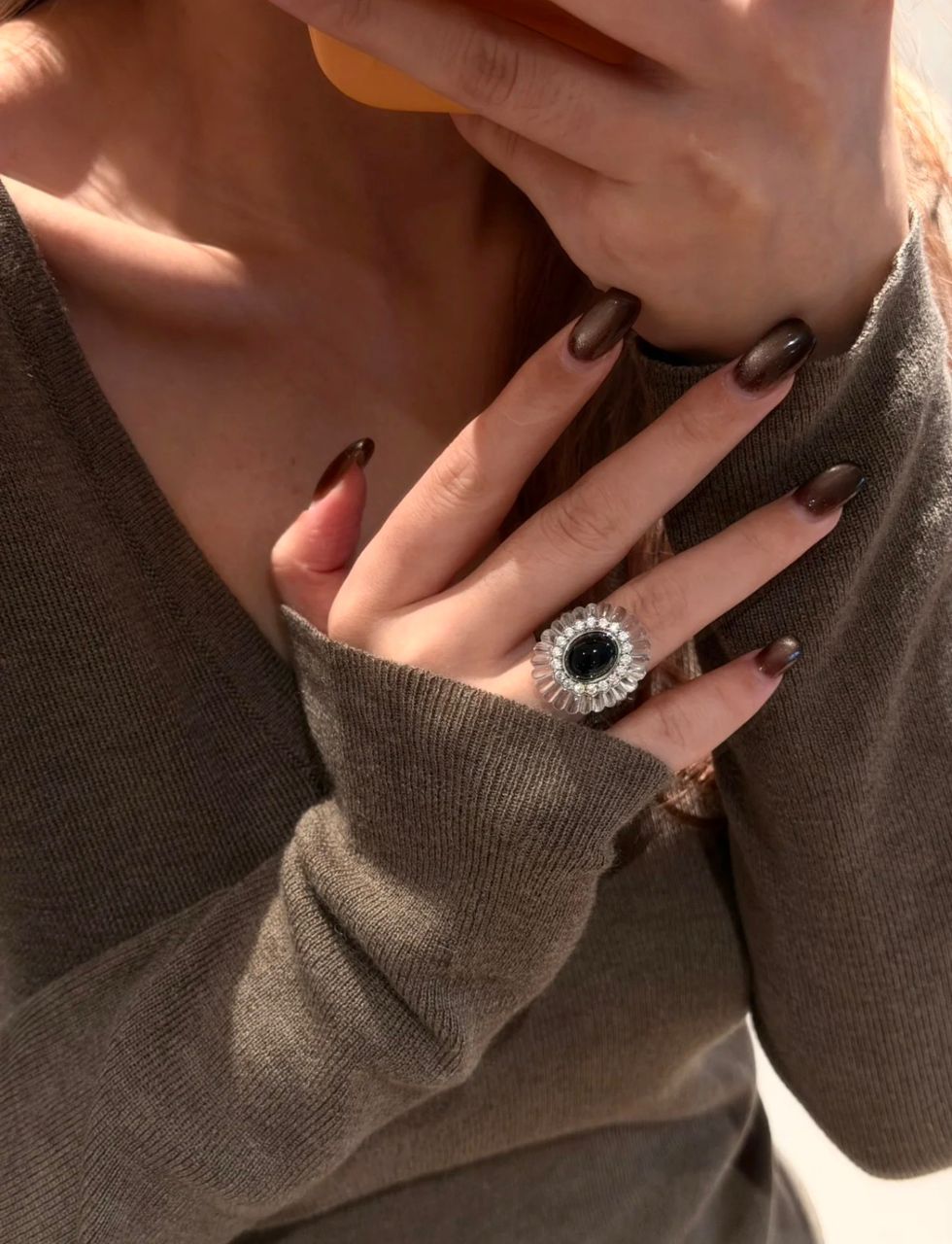 Infinite Duality Ring