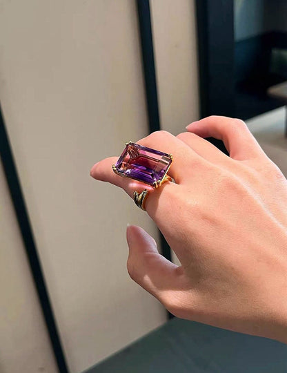 Violet Whisper Ring