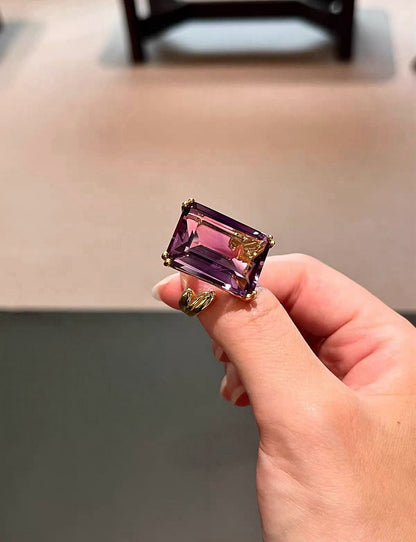 Violet Whisper Ring