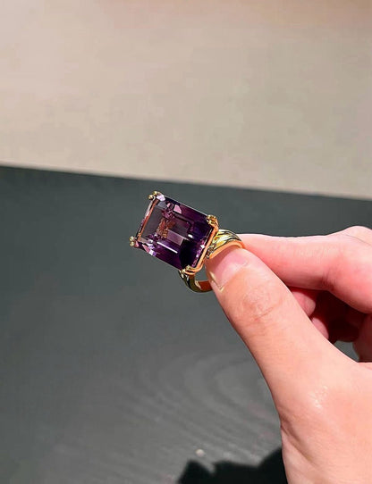 Violet Whisper Ring