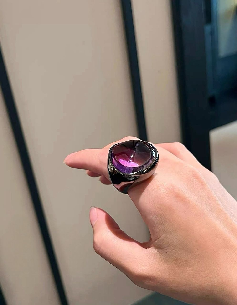 Violet Desire Ring