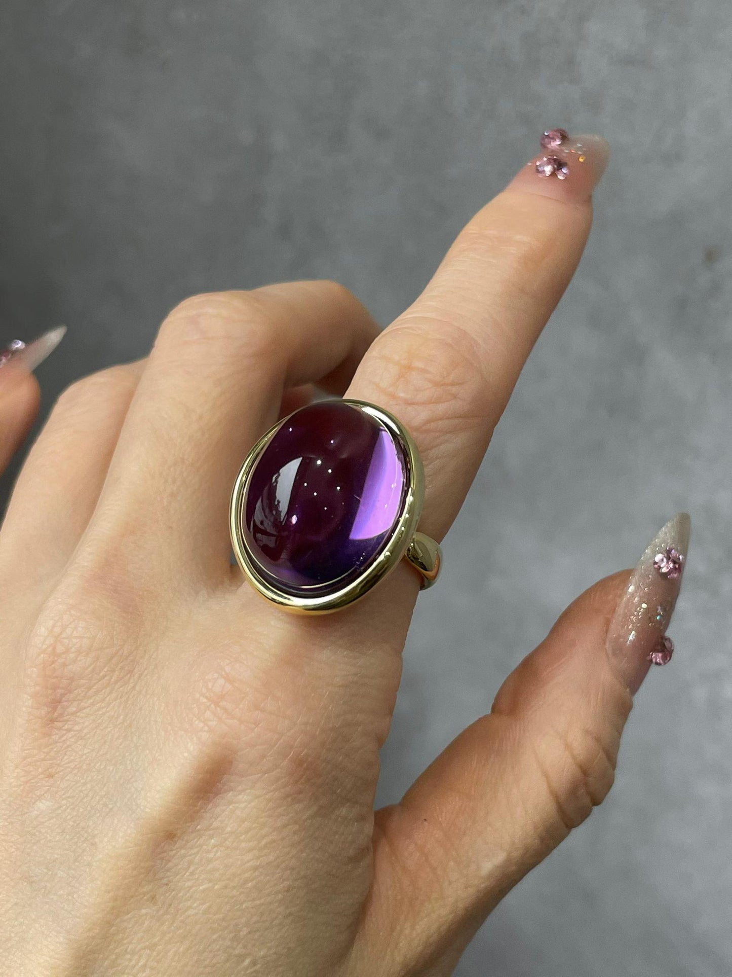 Amethyst Royale Ring
