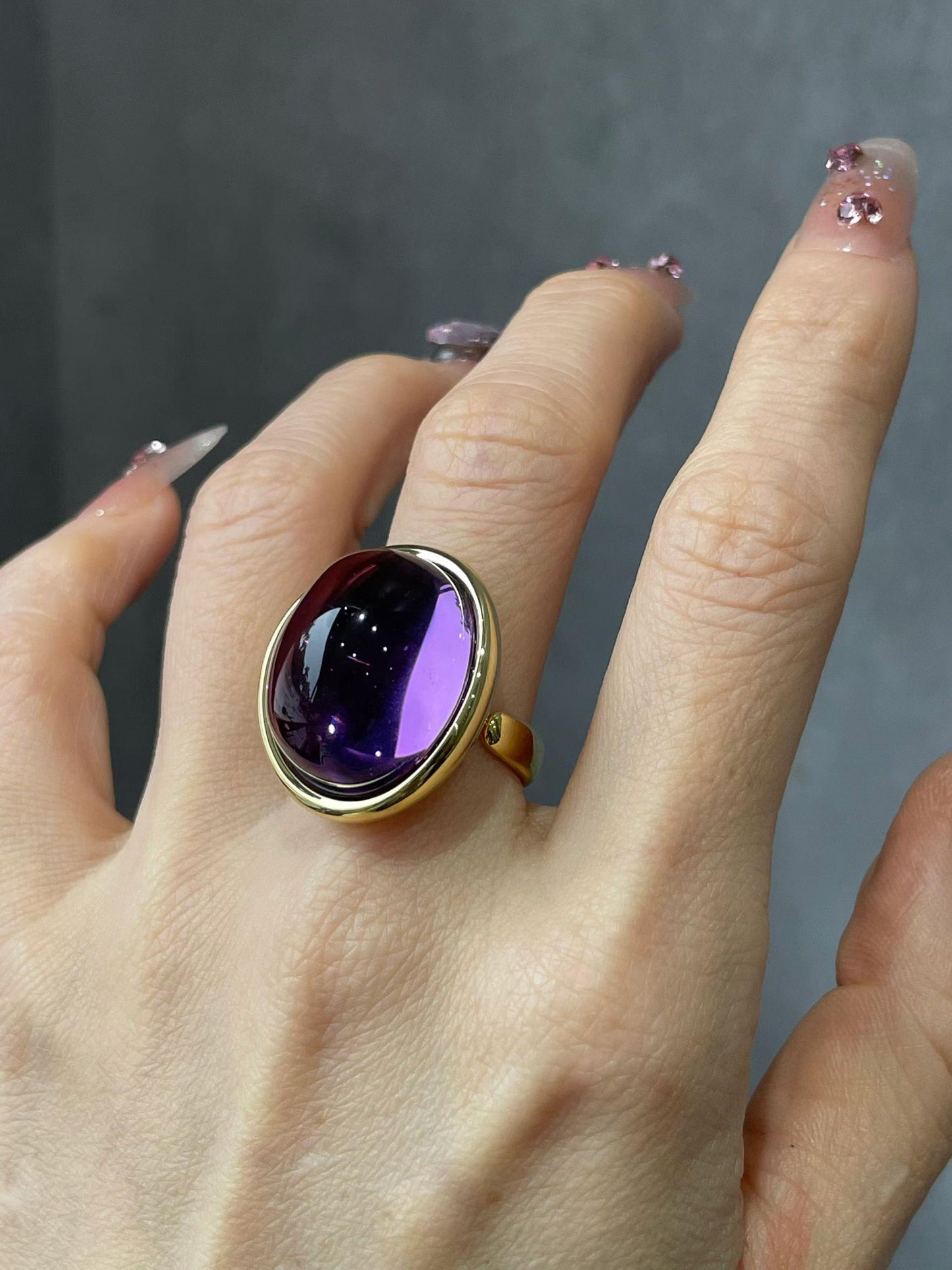 Amethyst Royale Ring