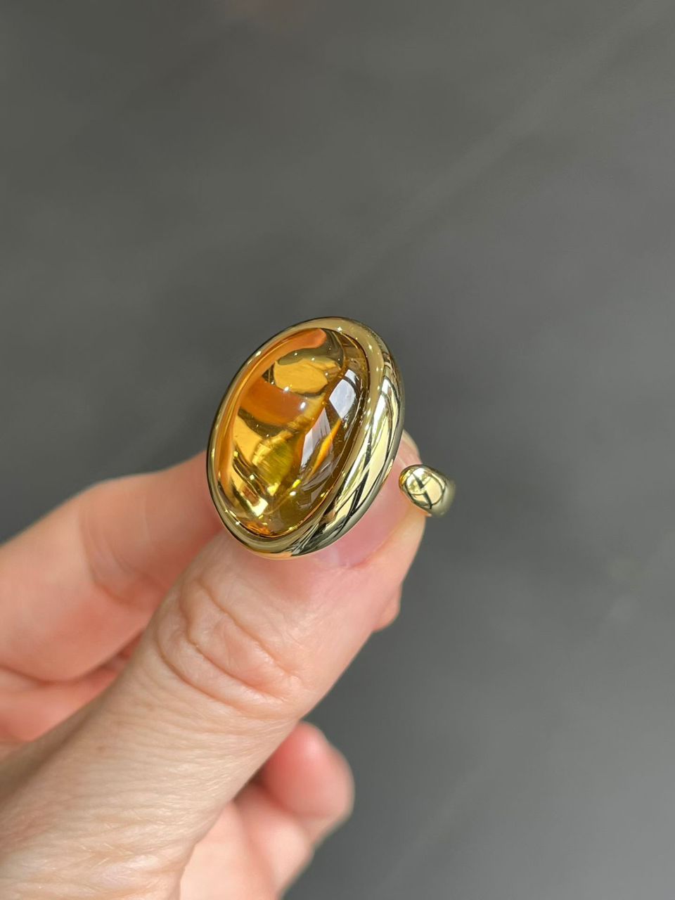 Citrine Dazzle Ring