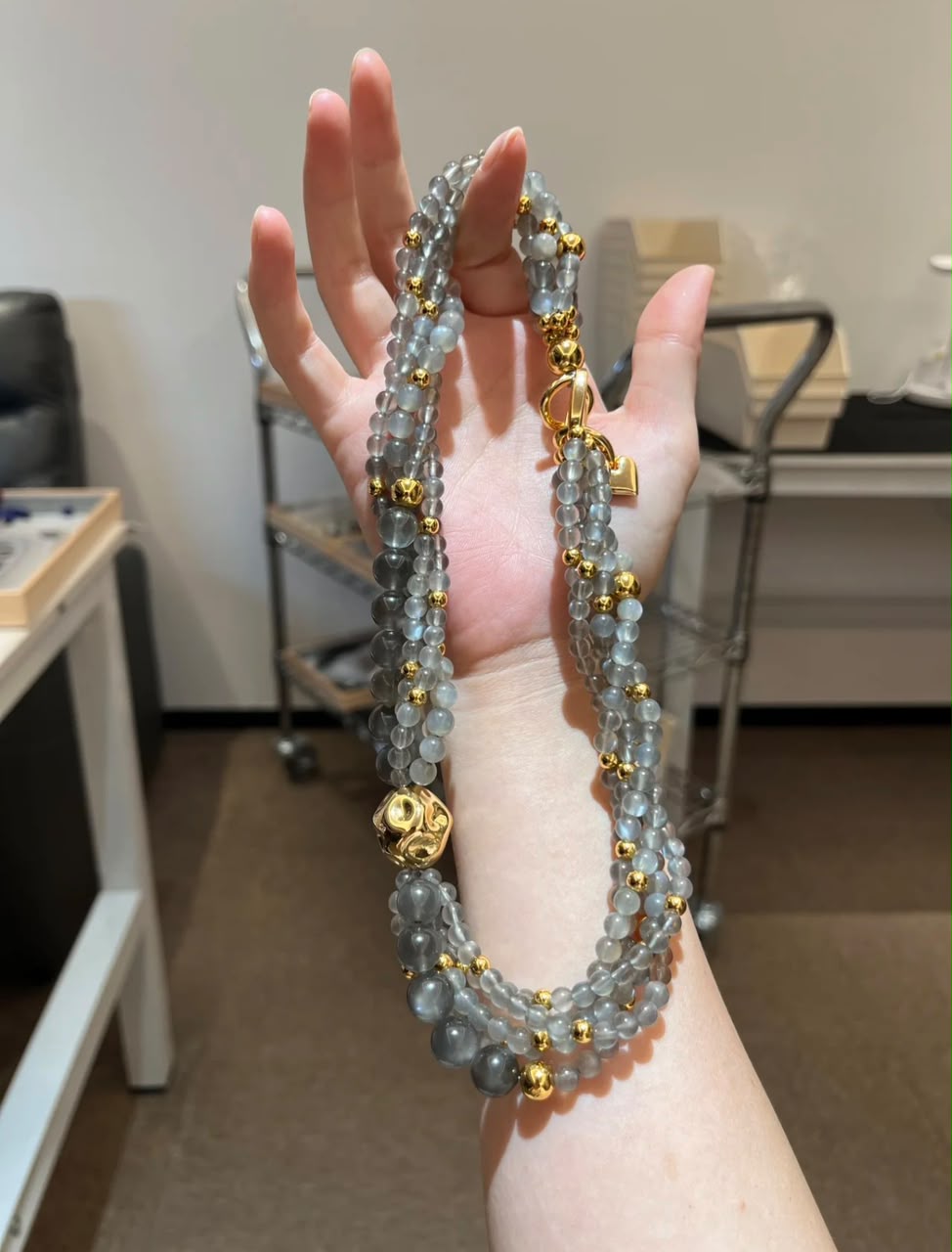 Moonstone Lullaby Bracelet & Necklace Set