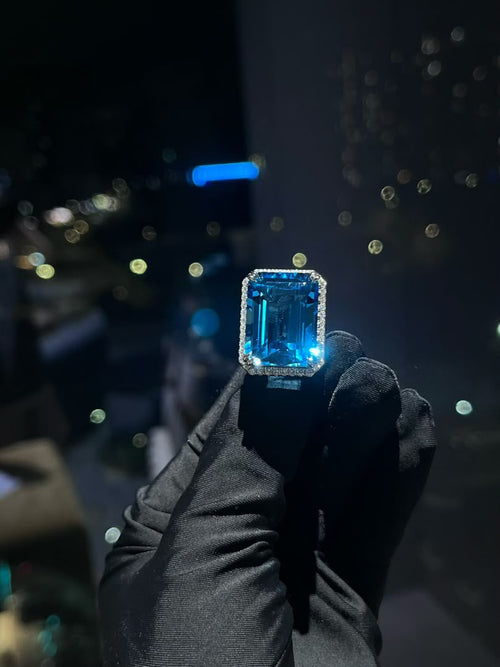 Topaz Dazzle Ring