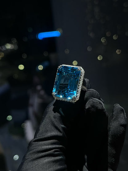 Topaz Dazzle Ring