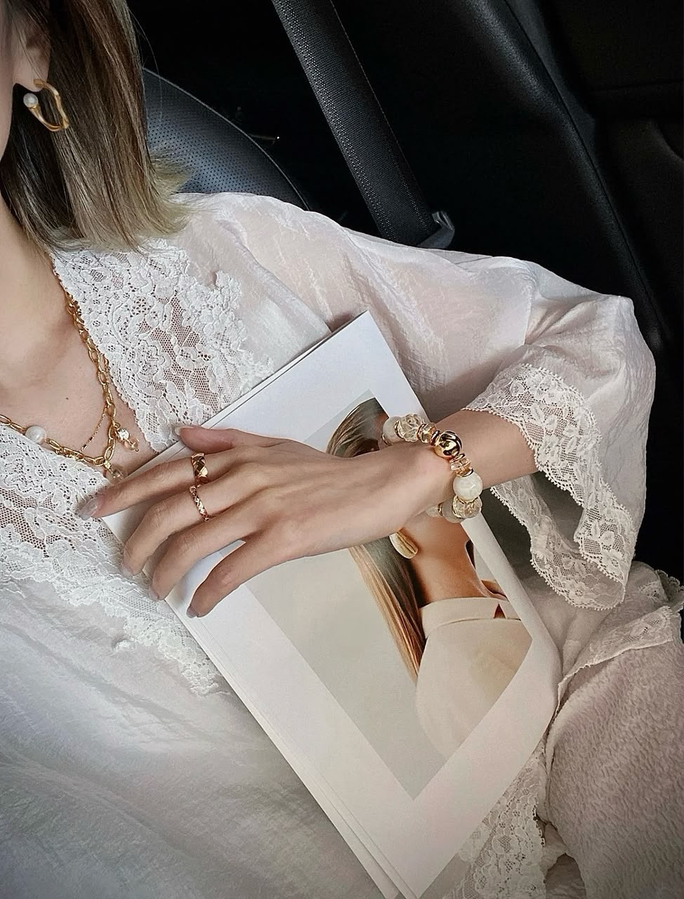 The Art of Snow Bracelet