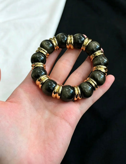 Noir Élégance Bracelet