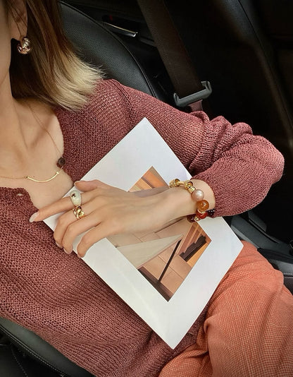 Rosé Moon Lumière Bracelet