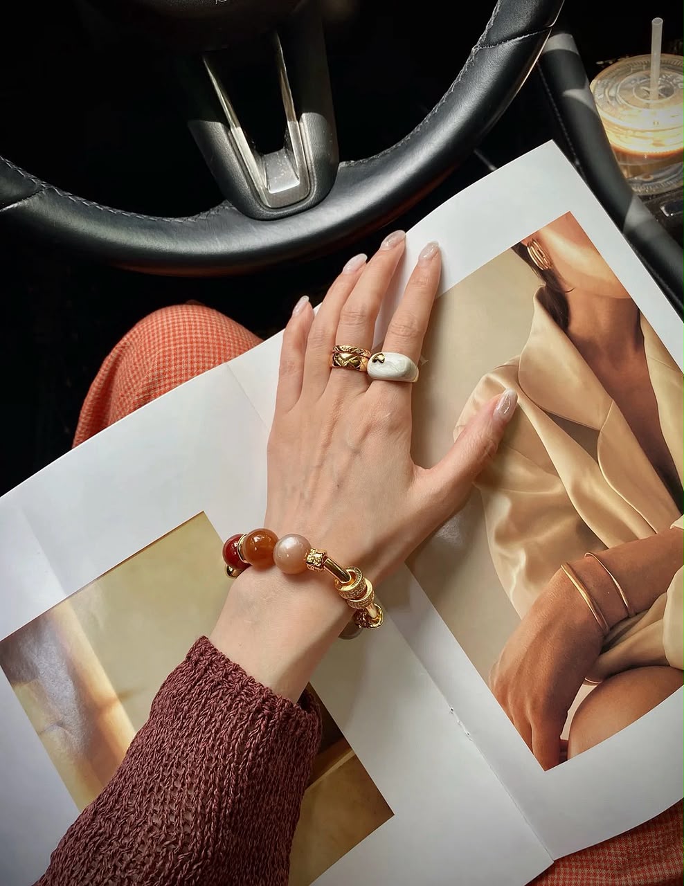 Rosé Moon Lumière Bracelet