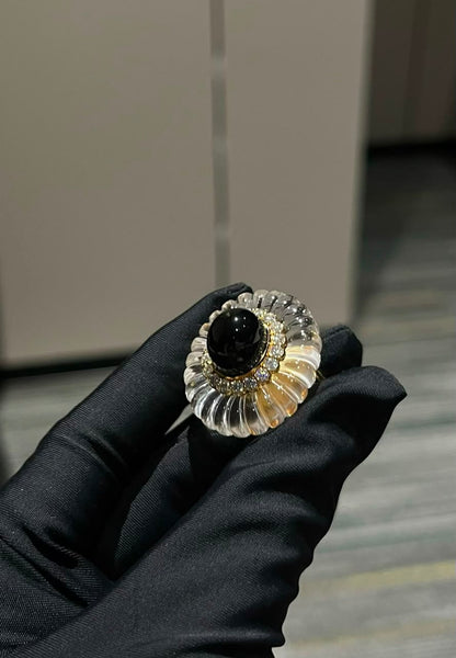 Infinite Duality Ring